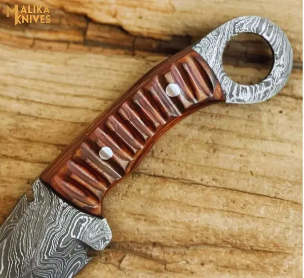 Handmade Ringtail Skinner Knife: Unmatched Quality for Everyday Carry-0038