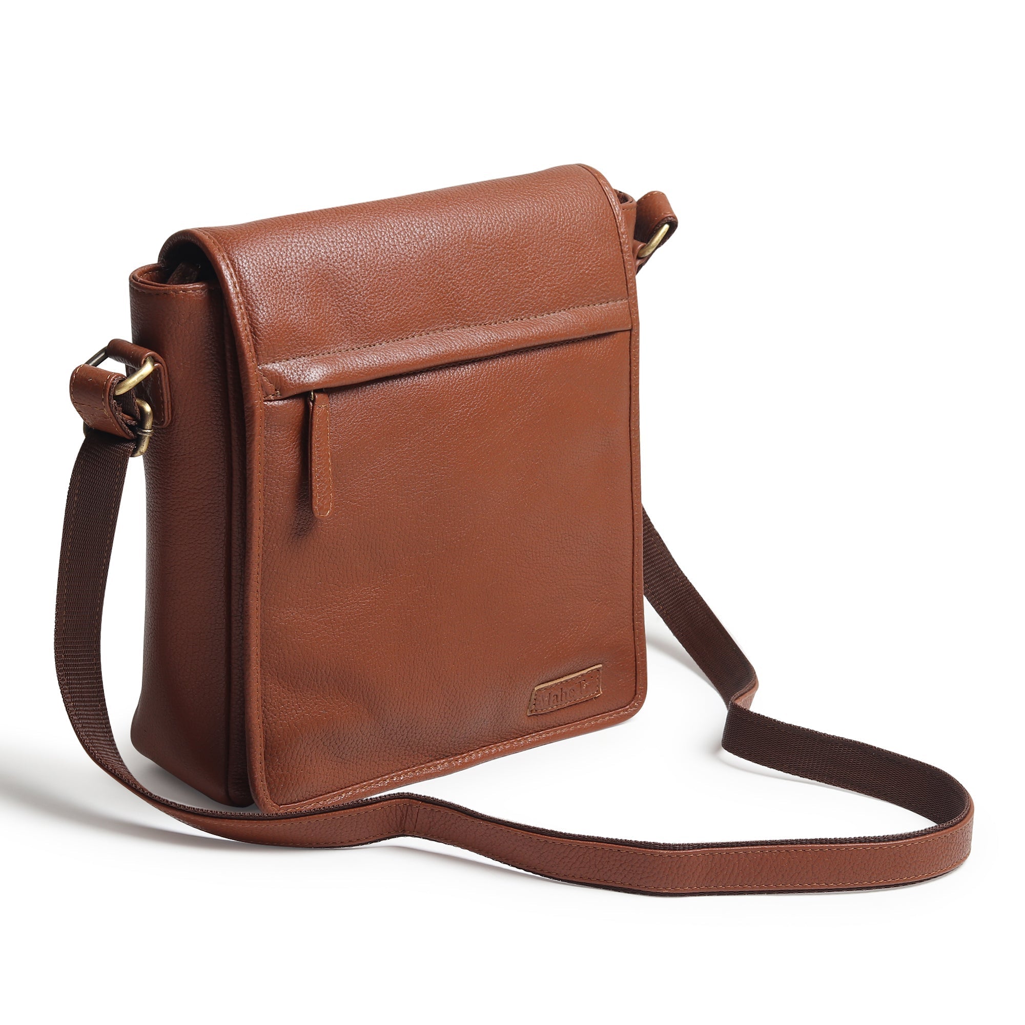 Leather Crossbody Bag for Travel Work
